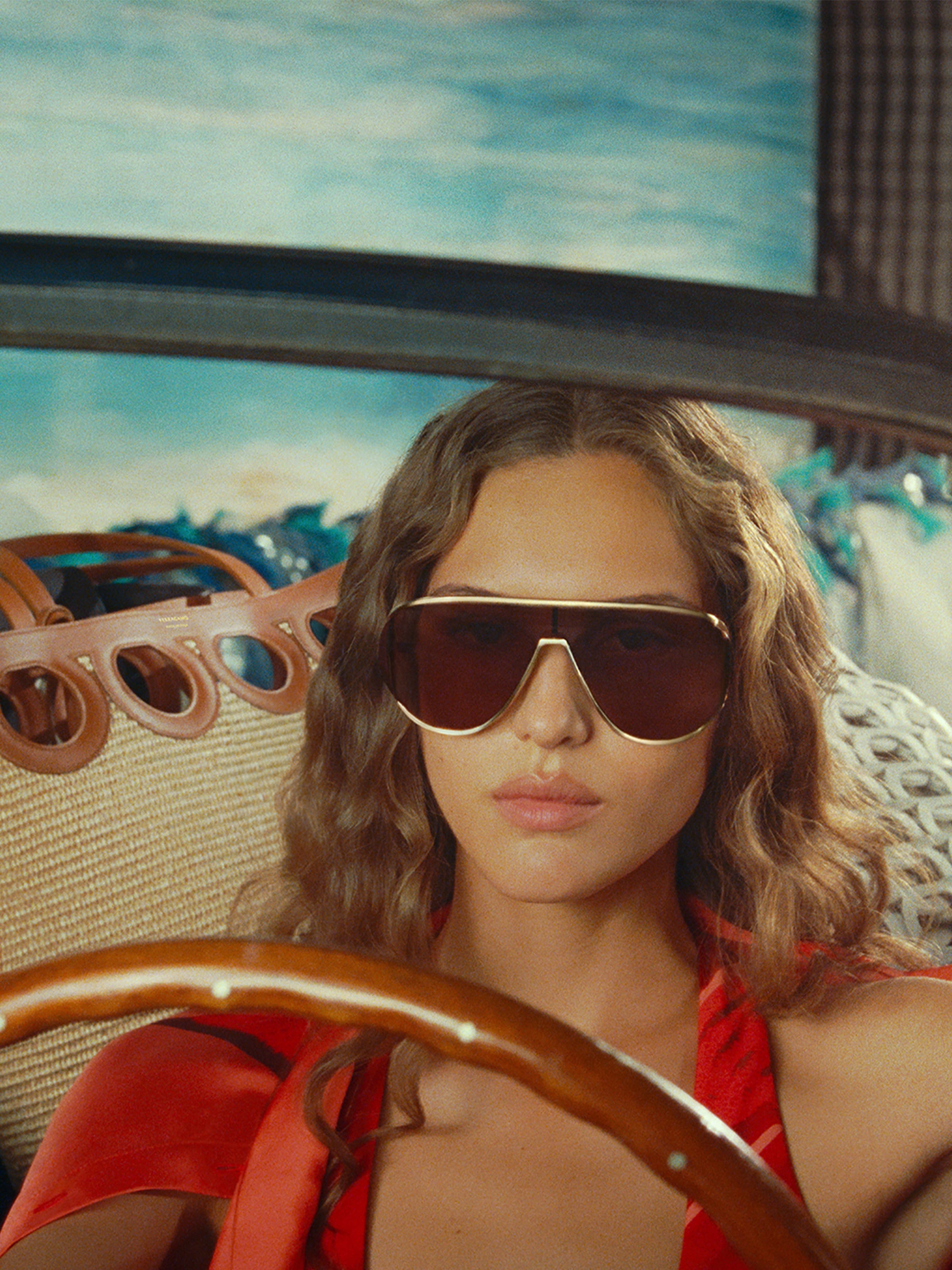 【24SS NEW】FERRAGAMO_women / ファートリム ジャケット 24SS NEW】FERRAGAMO_women / ファートリム ジャケット