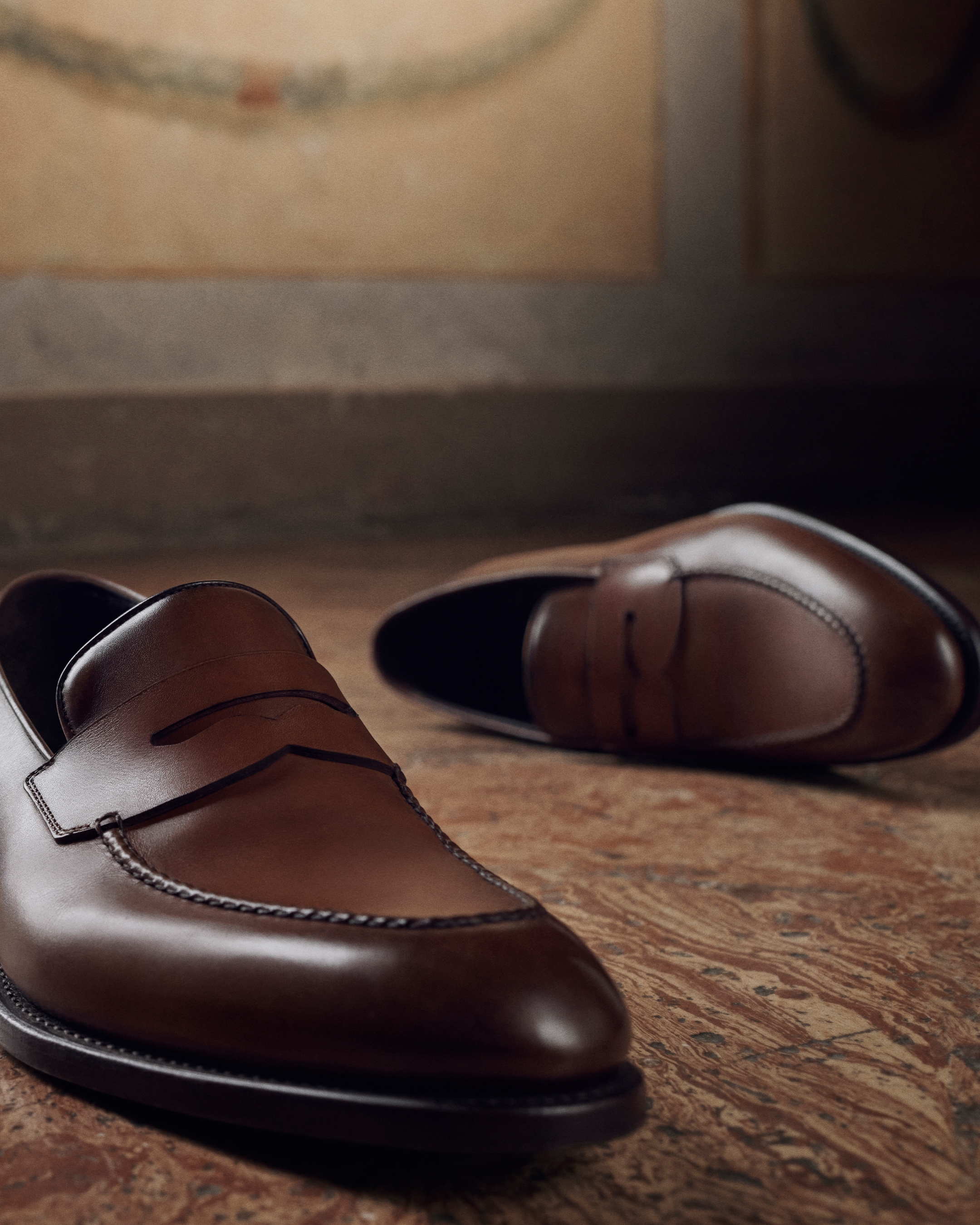 美品✨ フェラガモ ビジュー ファブリック メンズ 29cm相当 フェラガモ FERRAGAMO 靴 メンズ ビジネスシューズ 0642848