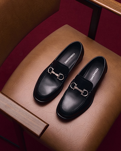 ジェントルマンのシューズ トラメッザ - フェラガモ JP