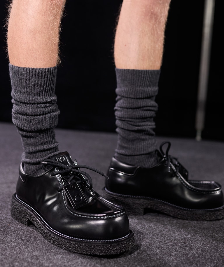 フェラガモ　23AW ロングコート　46 FERRAGAMO 2024年秋冬コレクション | ミラノ | 画像66枚