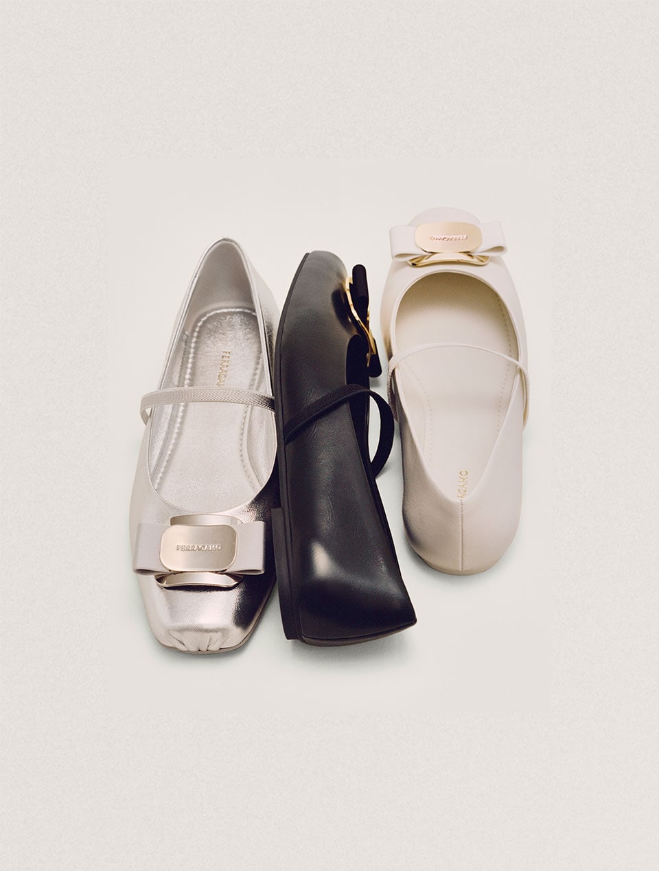 my ferragamo フェラガモ　バレリーナ フェラガモ バレリーナ 5ハーフ （☆完売必至☆】 Salvatore