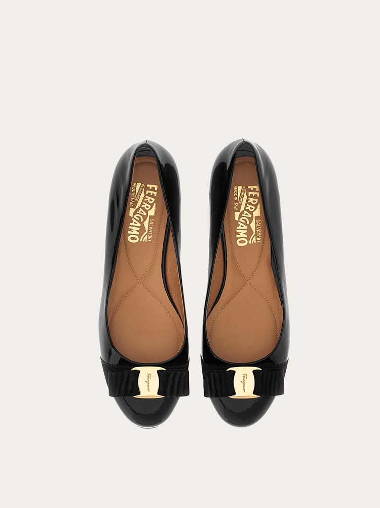 フェラガモRUFINA バレエシューズ　5 1/2 Salvatore Ferragamo - フェラガモ RUFINA フラット シューズ 5
