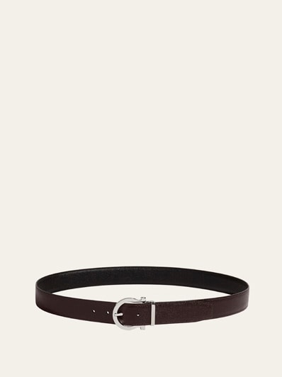 Reversible and adjustable belt - Men | Ferragamo
