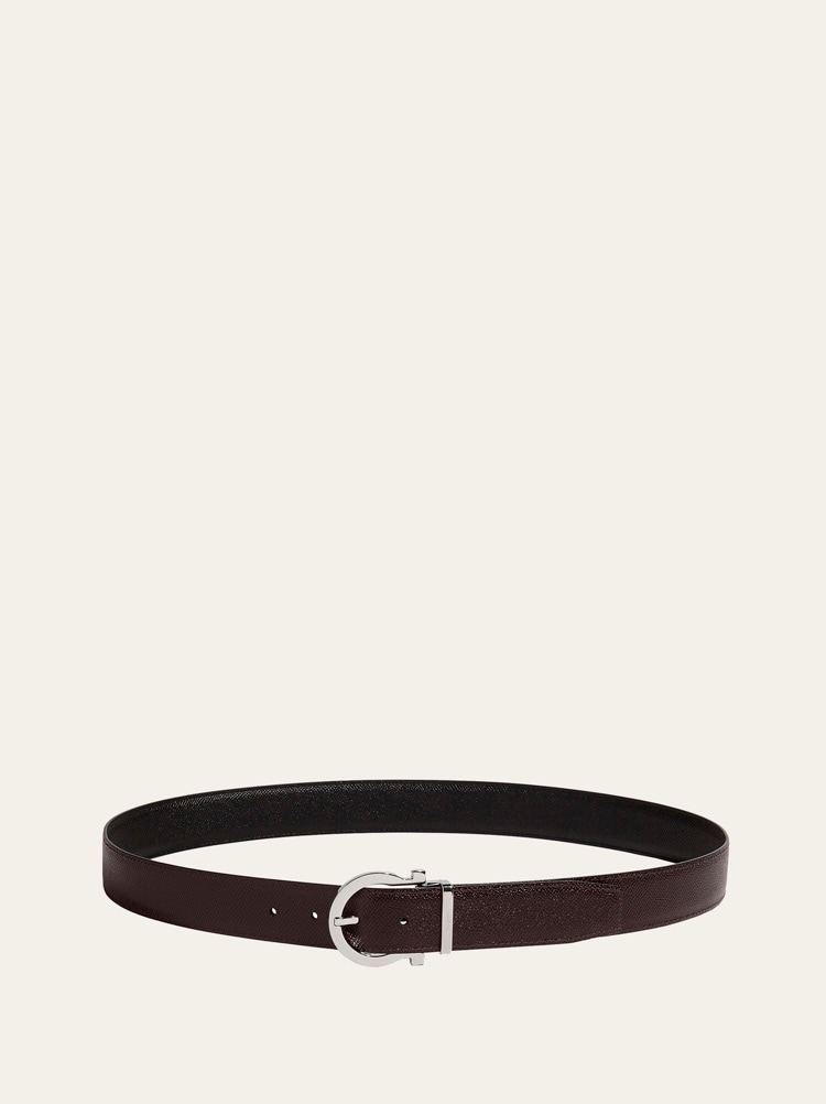 週末お値下げ　 Ferragamo ブラックリボンベルト 6085 S FERRAGAMO Adjustable Cut-to-Size Leather Belt | Saks Fifth