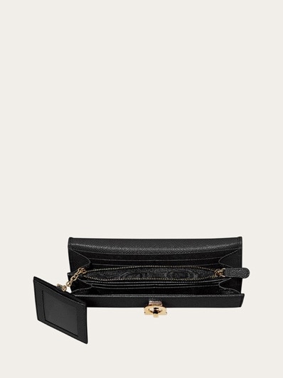 VIP【送料関税込】FERRAGAMO 'continental' Black Wallet FERRAGAMO Gancini Continental Wallet | Bloomingdale's