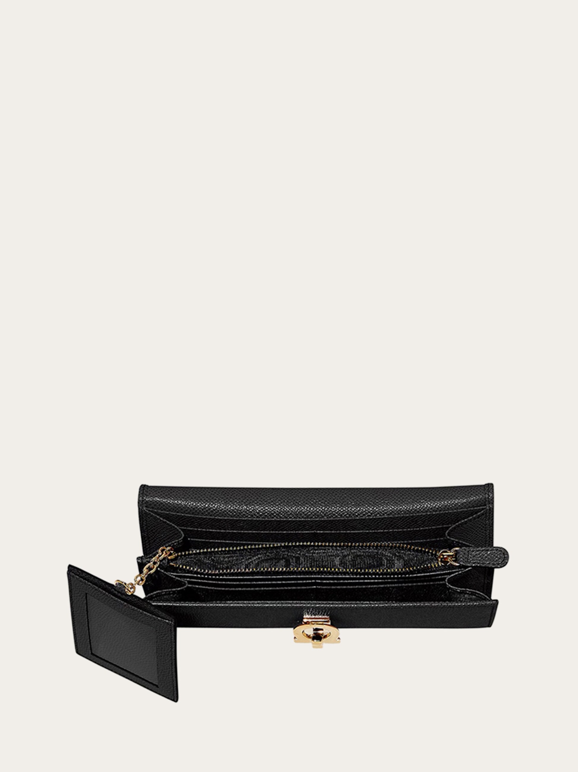 Salvatore Ferragamo｜LONG WALLETS (22D150 683312) Gancini continental wallet - Women | Ferragamo