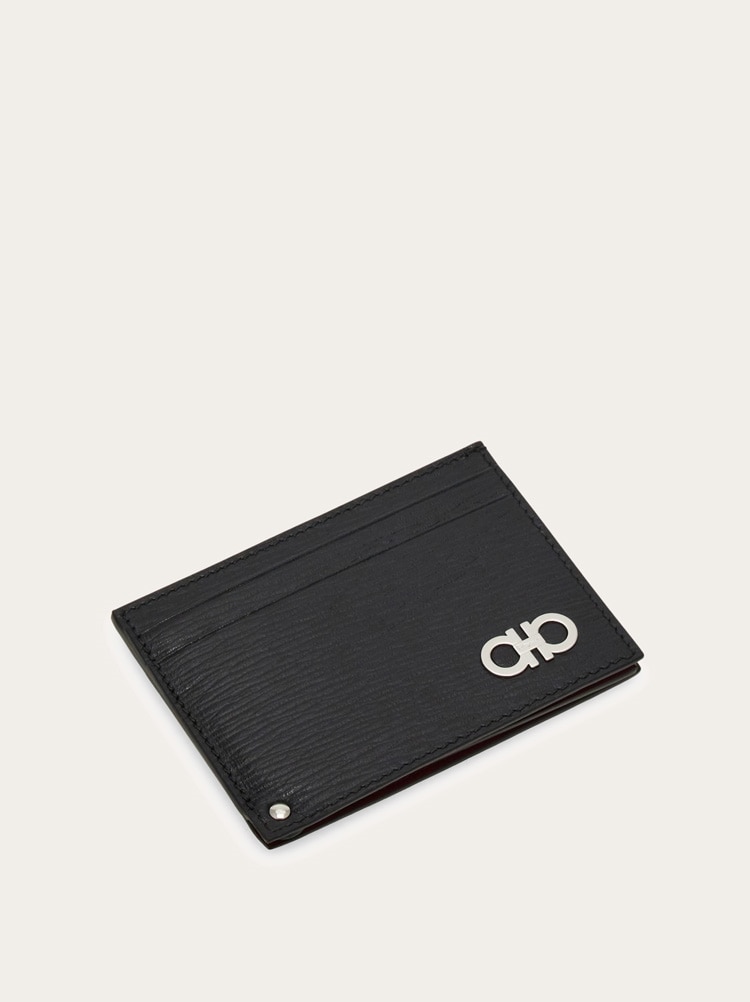 Gancini card holder with pull-out ID window Gallery image 3