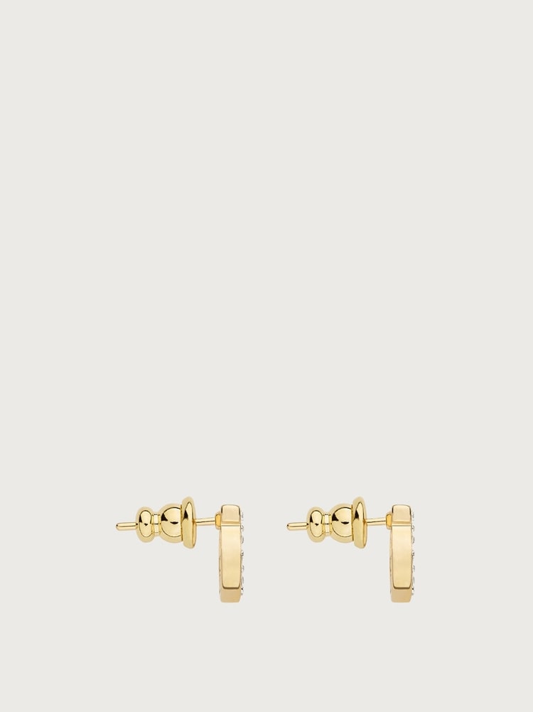 Gancini crystals earrings - S Gallery image 3