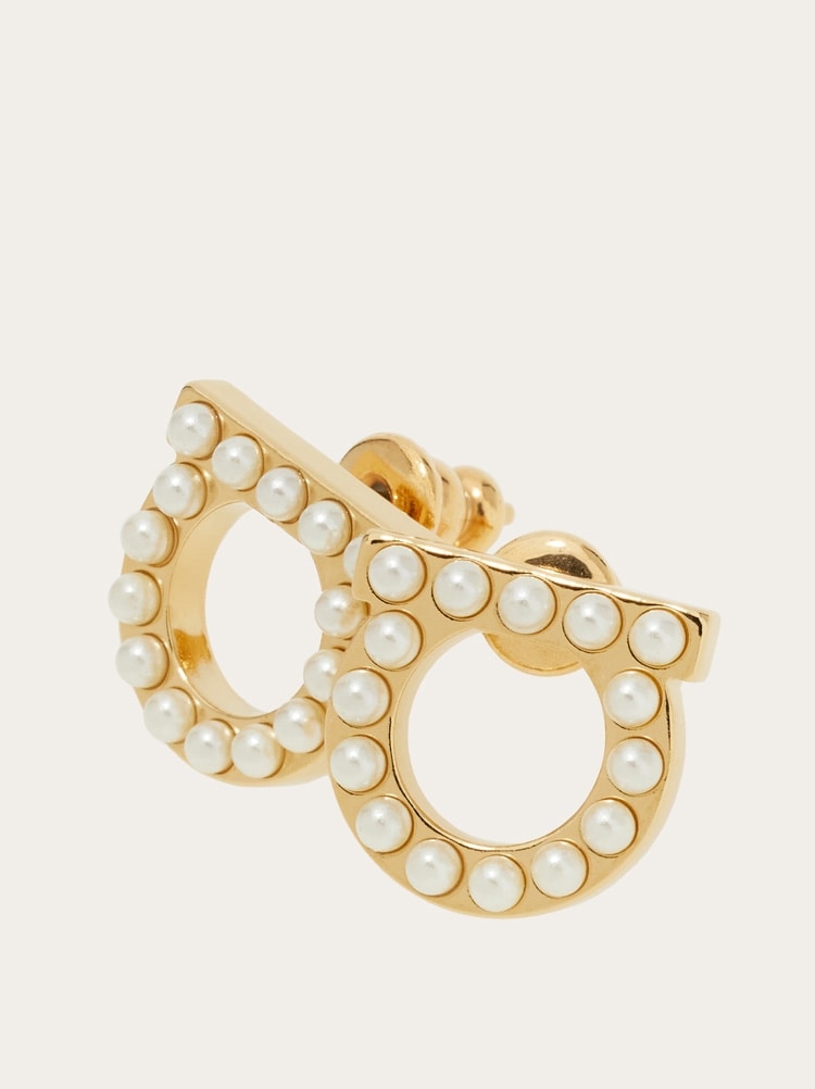 Aretes de Gancini con Perlas Gallery image 5