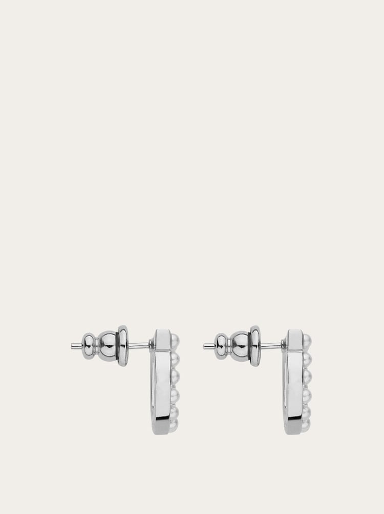 Gancini pearls earrings Gallery image 3