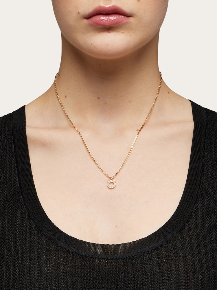 Gancini crystals necklace - S Gallery image 3
