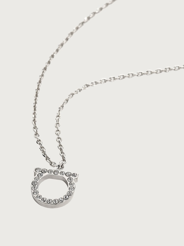 Gancini crystals necklace - L Gallery image 2