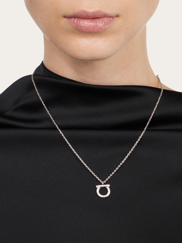 Gancini crystals necklace - L Gallery image 3