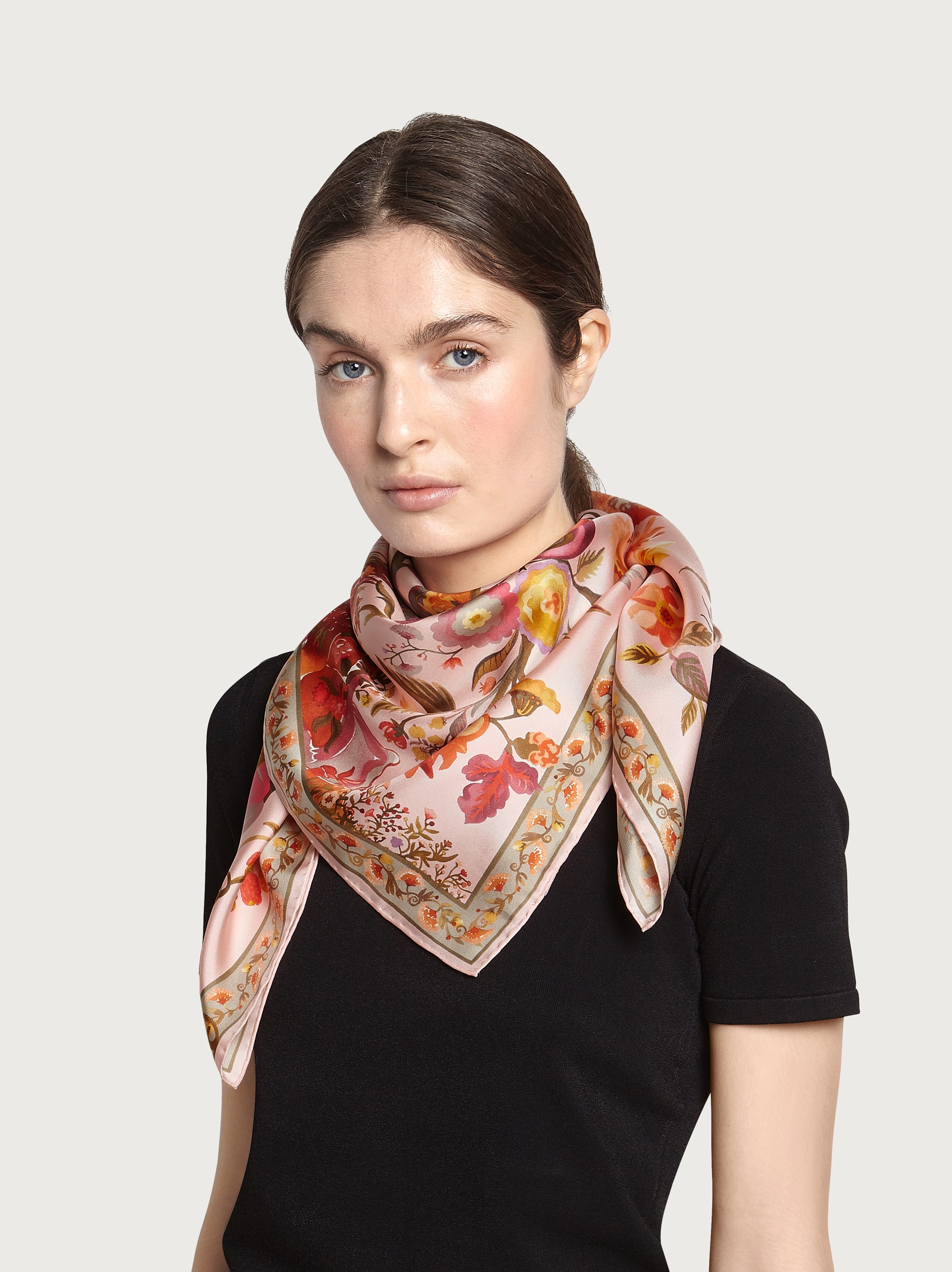 Ferragamo tree of life scarf clearance