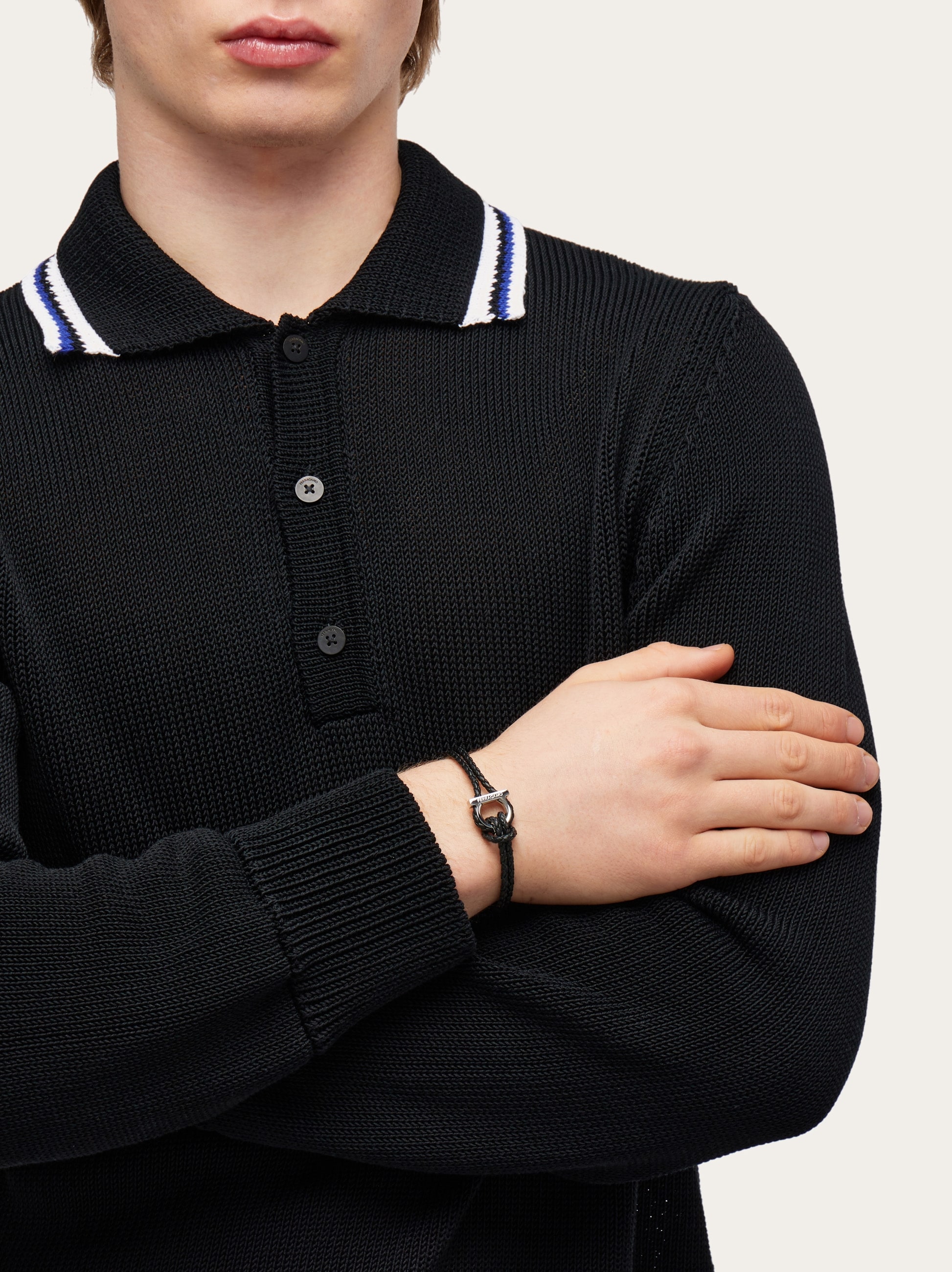 ブレスレット GANCINI BRACELET FERRAGAMO 'Gancini' braided bracelet | Women's Jewelery | Vitkac