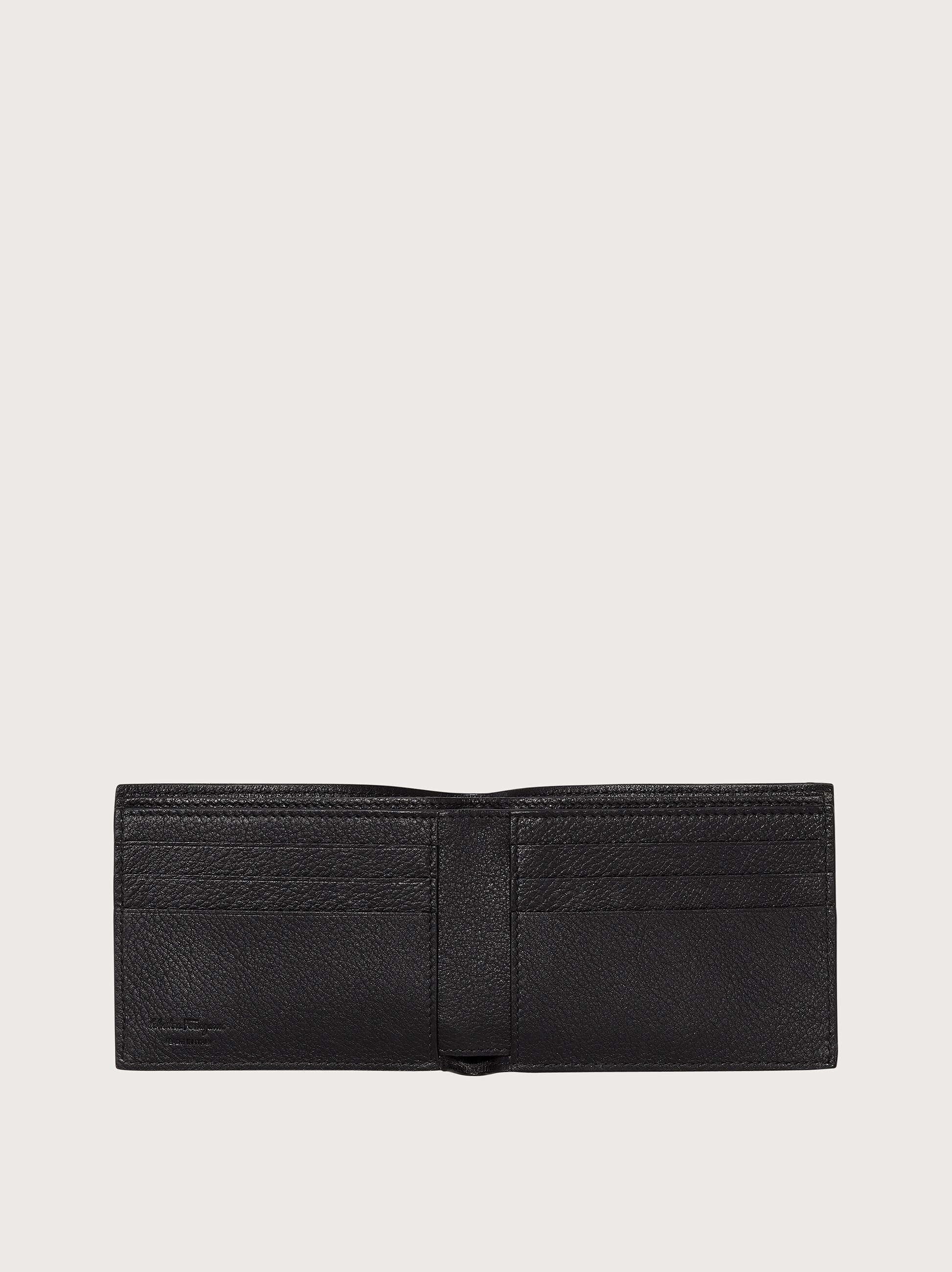 black ferragamo wallet