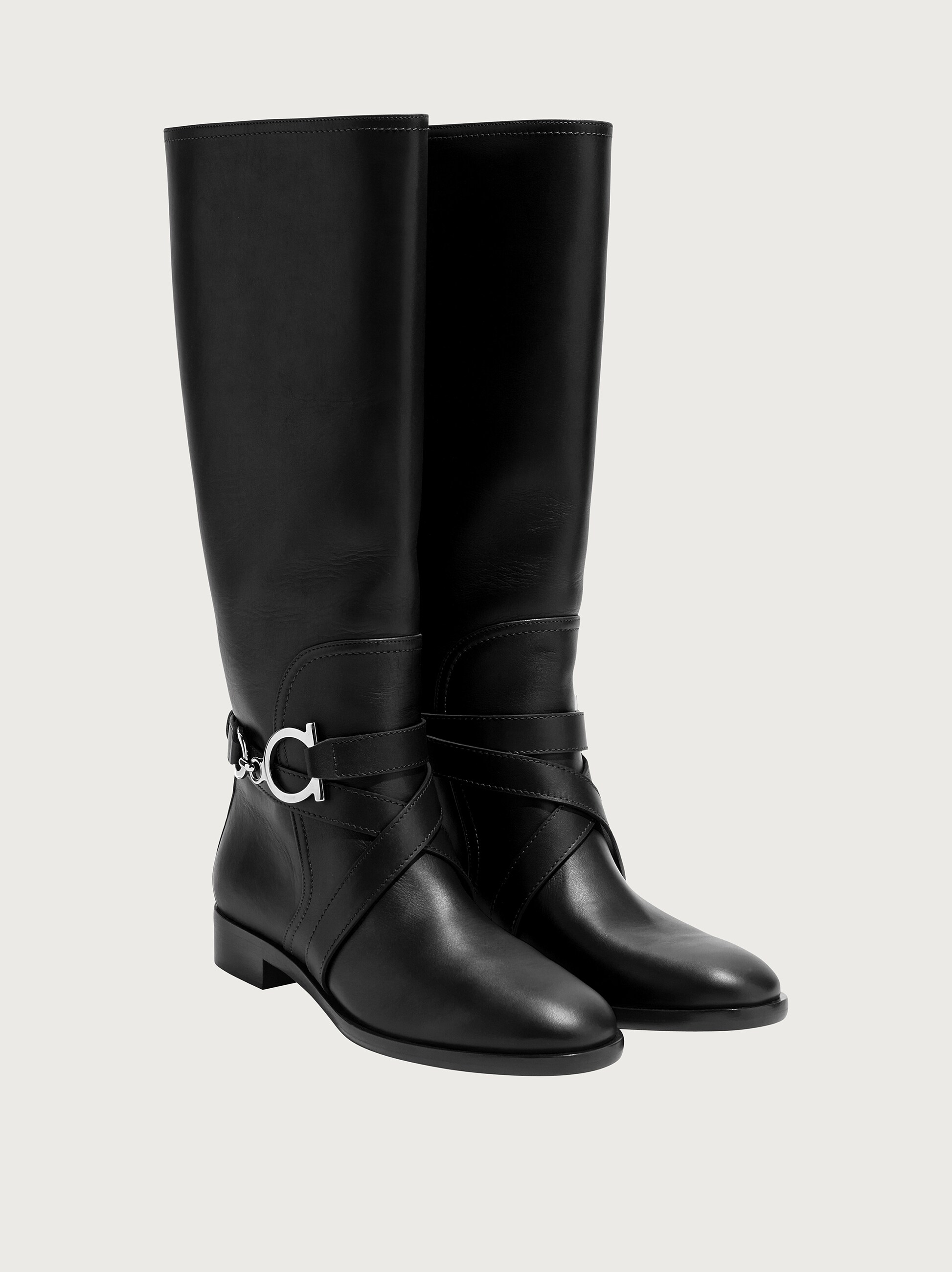 ferragamo gancini boot