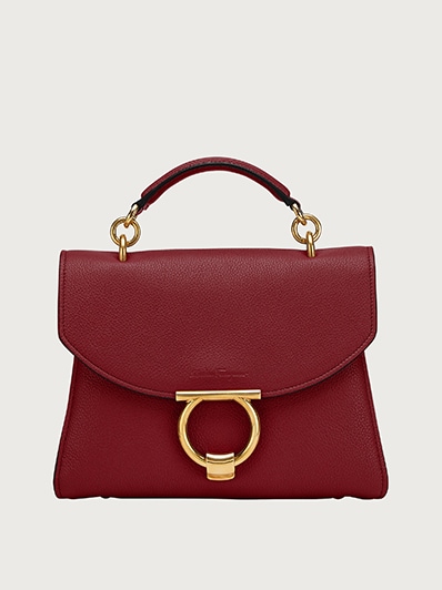 Gancini Top Handle Bag Handbags Women Salvatore Ferragamo Eu Gancini Top Handle Bag Handbags