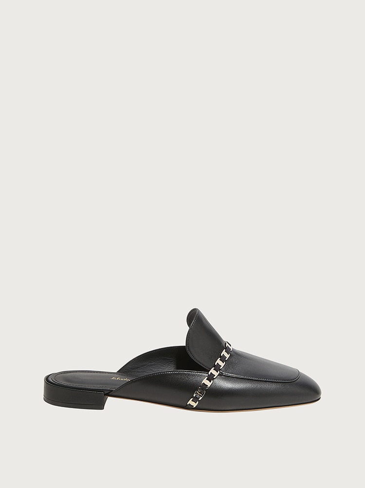 ferragamo mules black