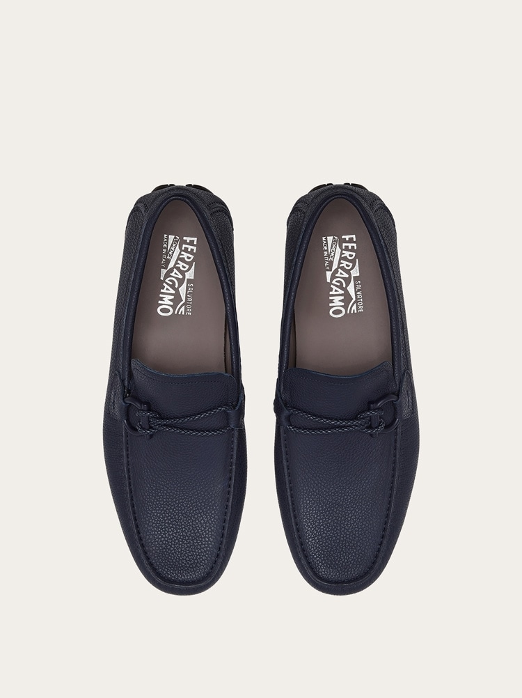 Salvatore Ferragamo ドライビングシューズ　ワイン　スエード FERRAGAMO - フェラガモ／Salvatore Ferragamo シューズ