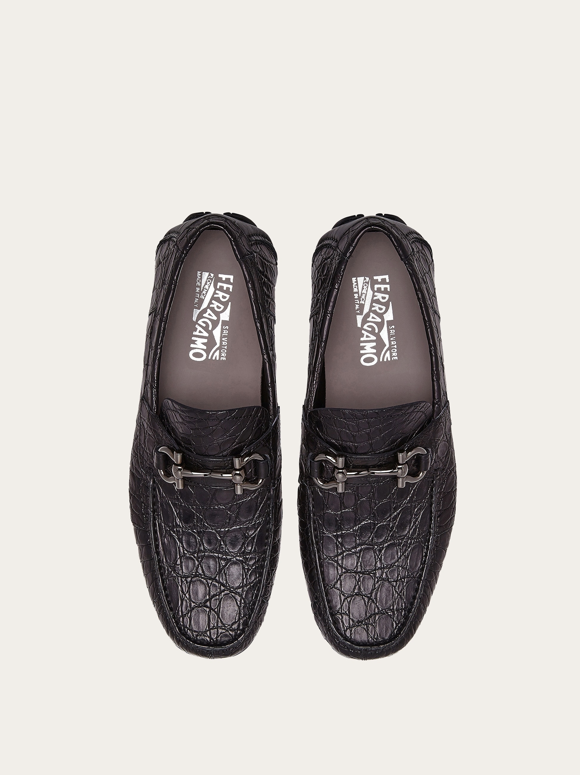 Salvatore Ferragamo｜ (320966 780231) Salvatore Ferragamo Classic Gancini Loafers Shoes 6.5 wide