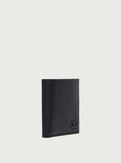 関税込【Ferragamo】wallet Gancini wallet with ID window - Men | Ferragamo