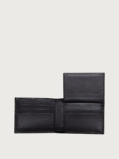 関税込【Ferragamo】wallet Gancini wallet with ID window - Men | Ferragamo