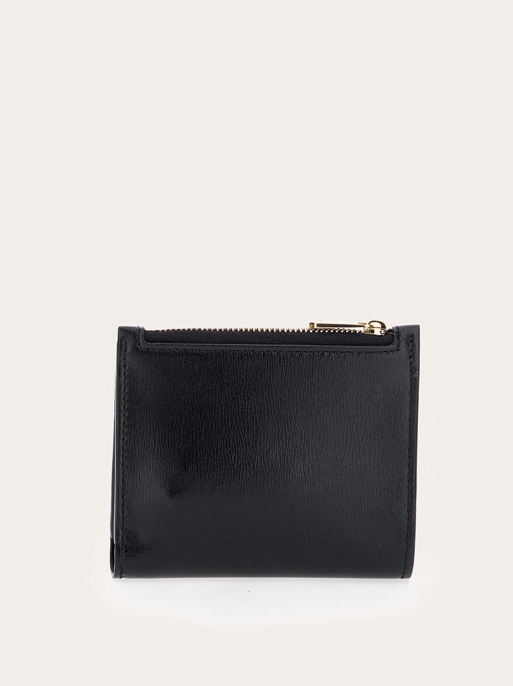 【FERRAGAMO】 Women's Vara Bow Coin Wallet Black FERRAGAMO】 Women's Vara Bow Coin Wallet Black