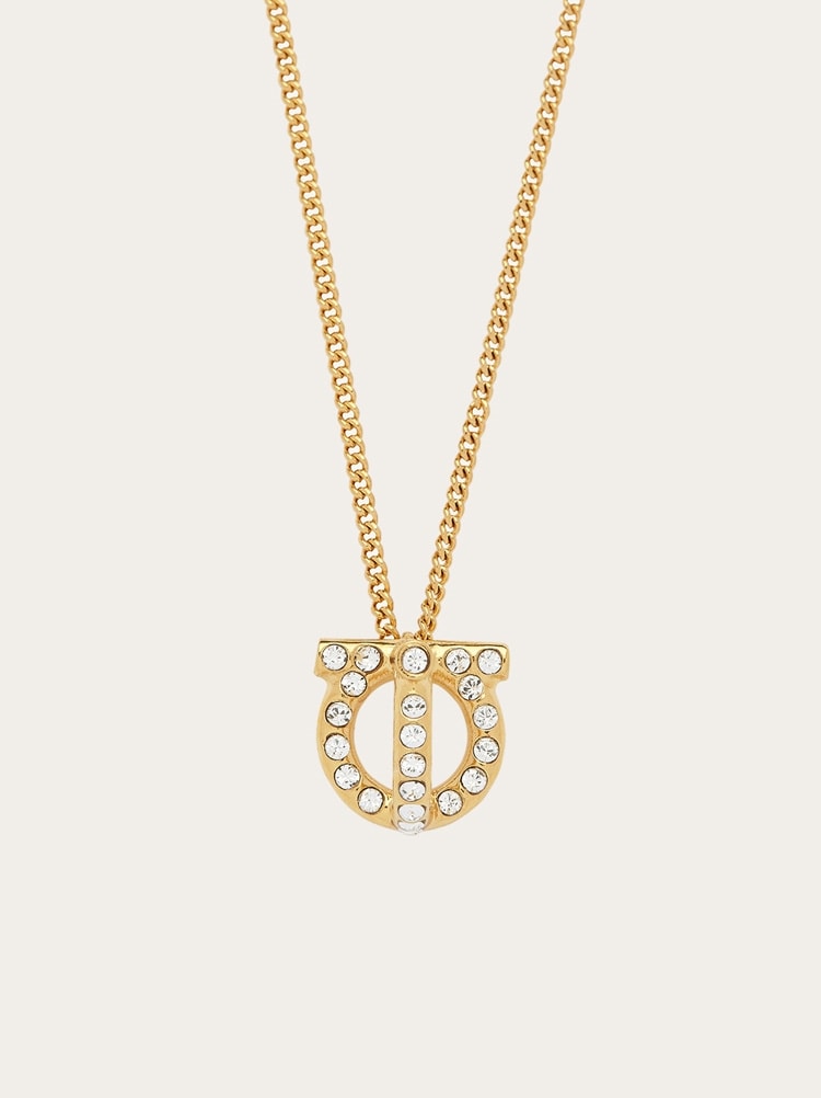 Gancini 3D crystals necklace Gallery image 2