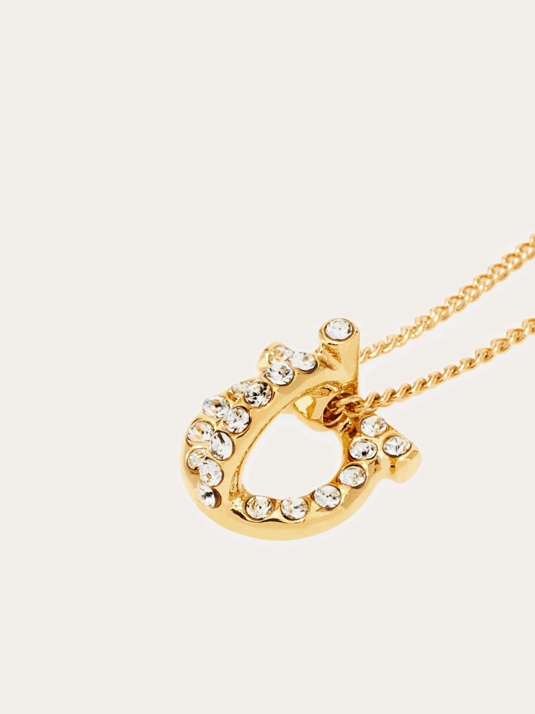 Gancini 3D crystals necklace Gallery image 4