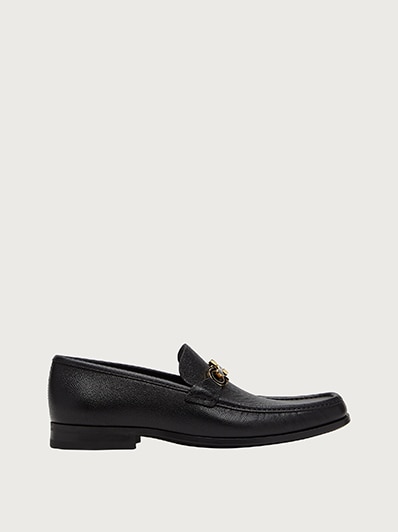 Moccasin with Gancini reversible 