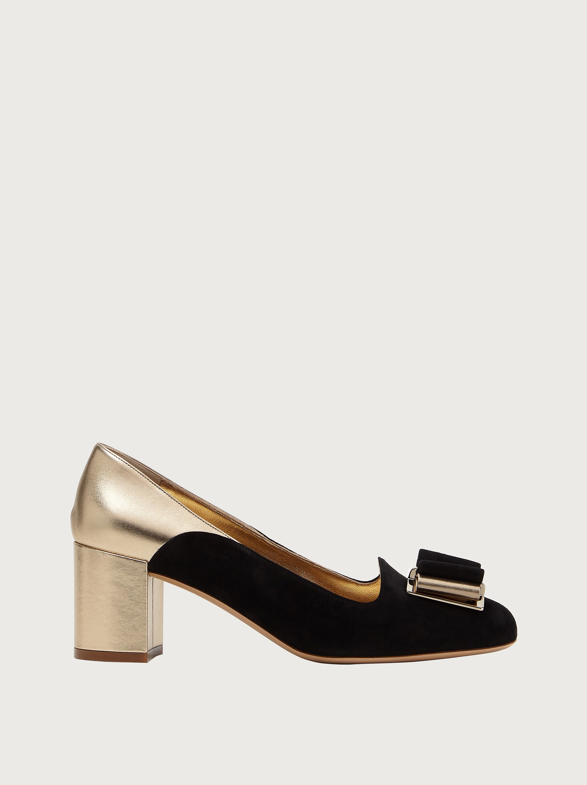 ferragamo two tone shoes