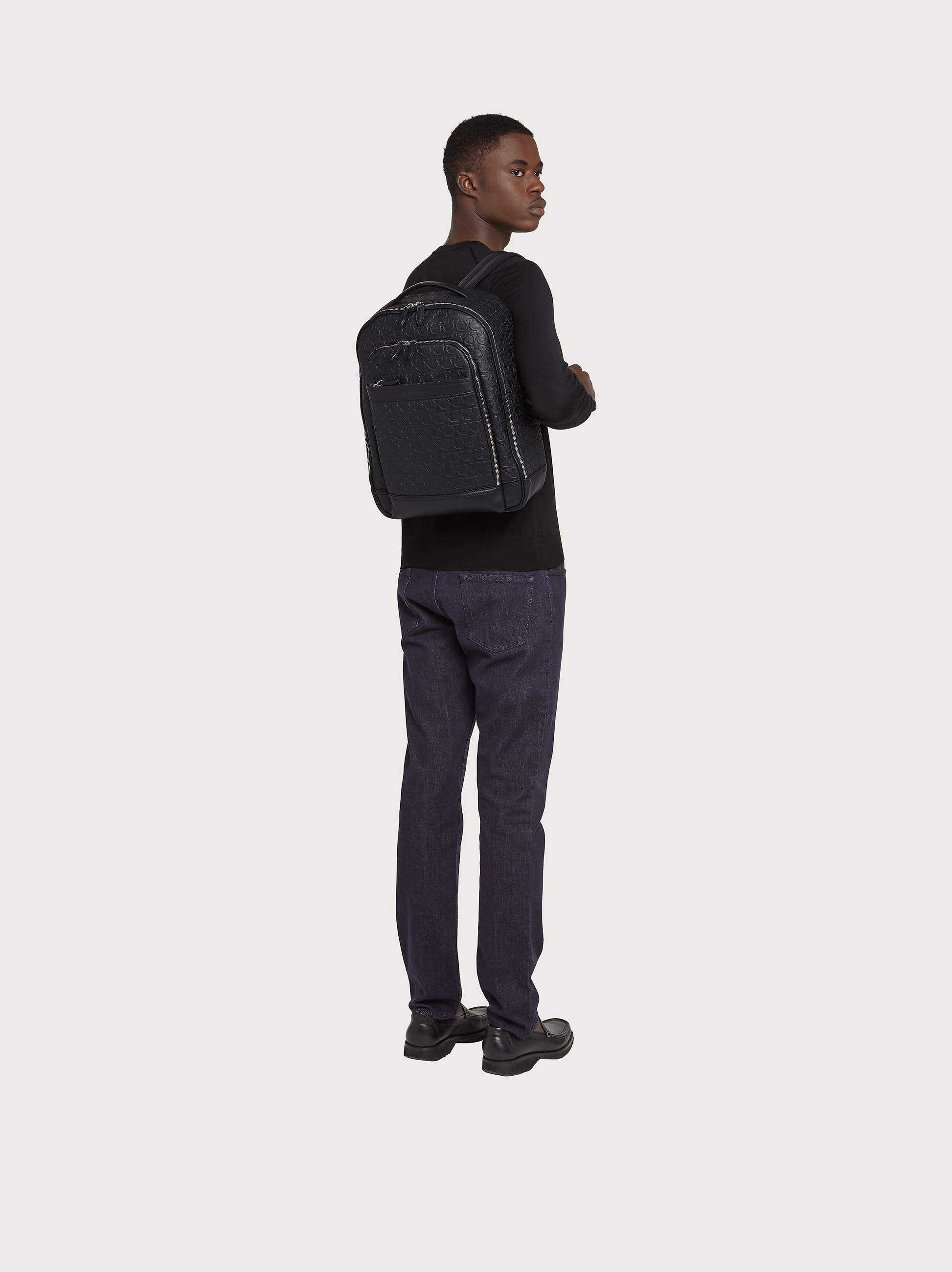 Zaino Gancini - Borse - Uomo - Salvatore Ferragamo IT