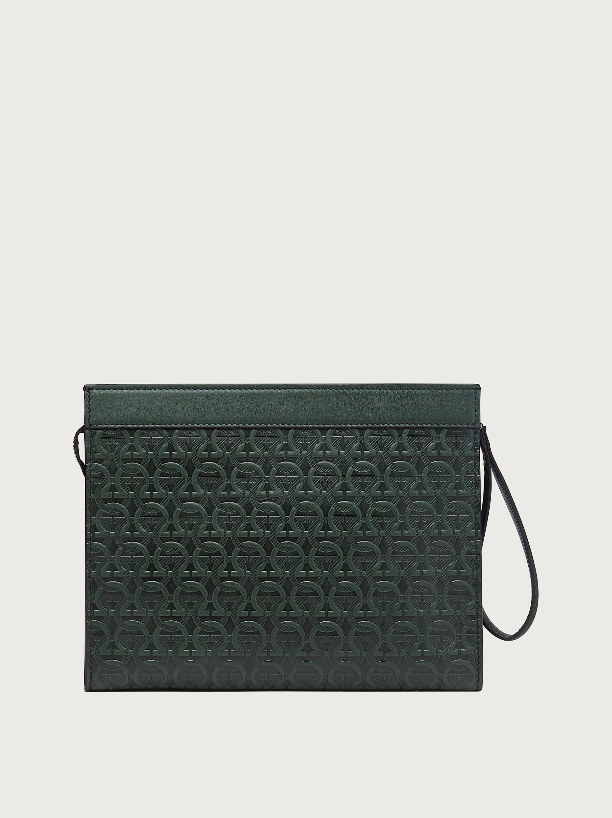 salvatore ferragamo men's clutch bag