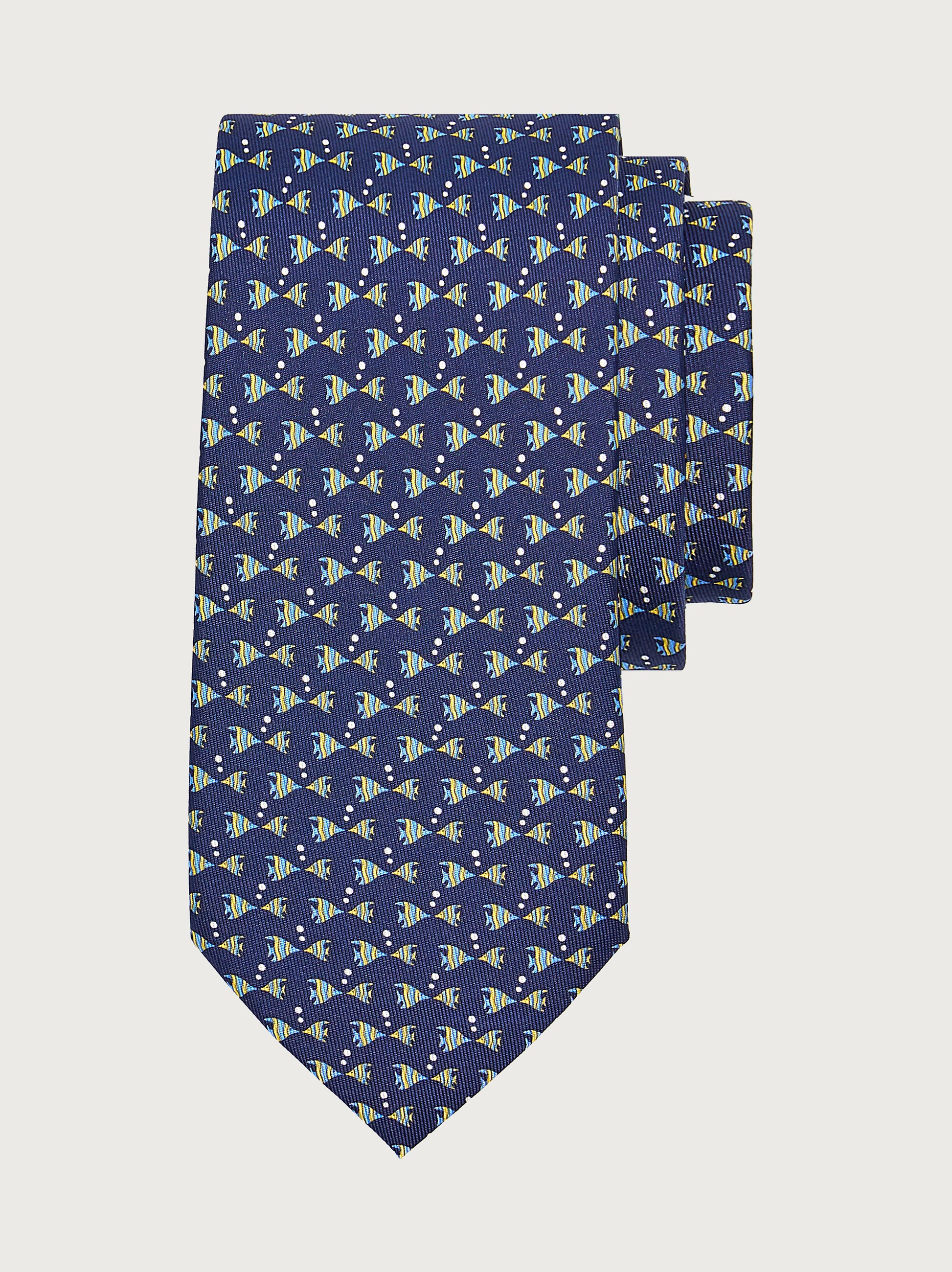 ferragamo cat tie
