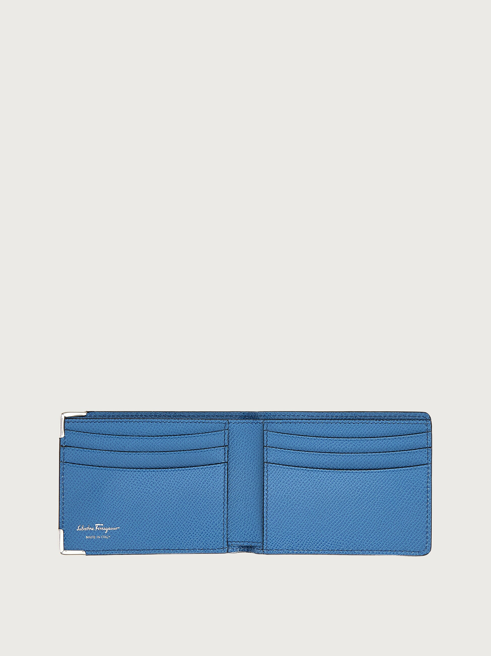ferragamo blue wallet