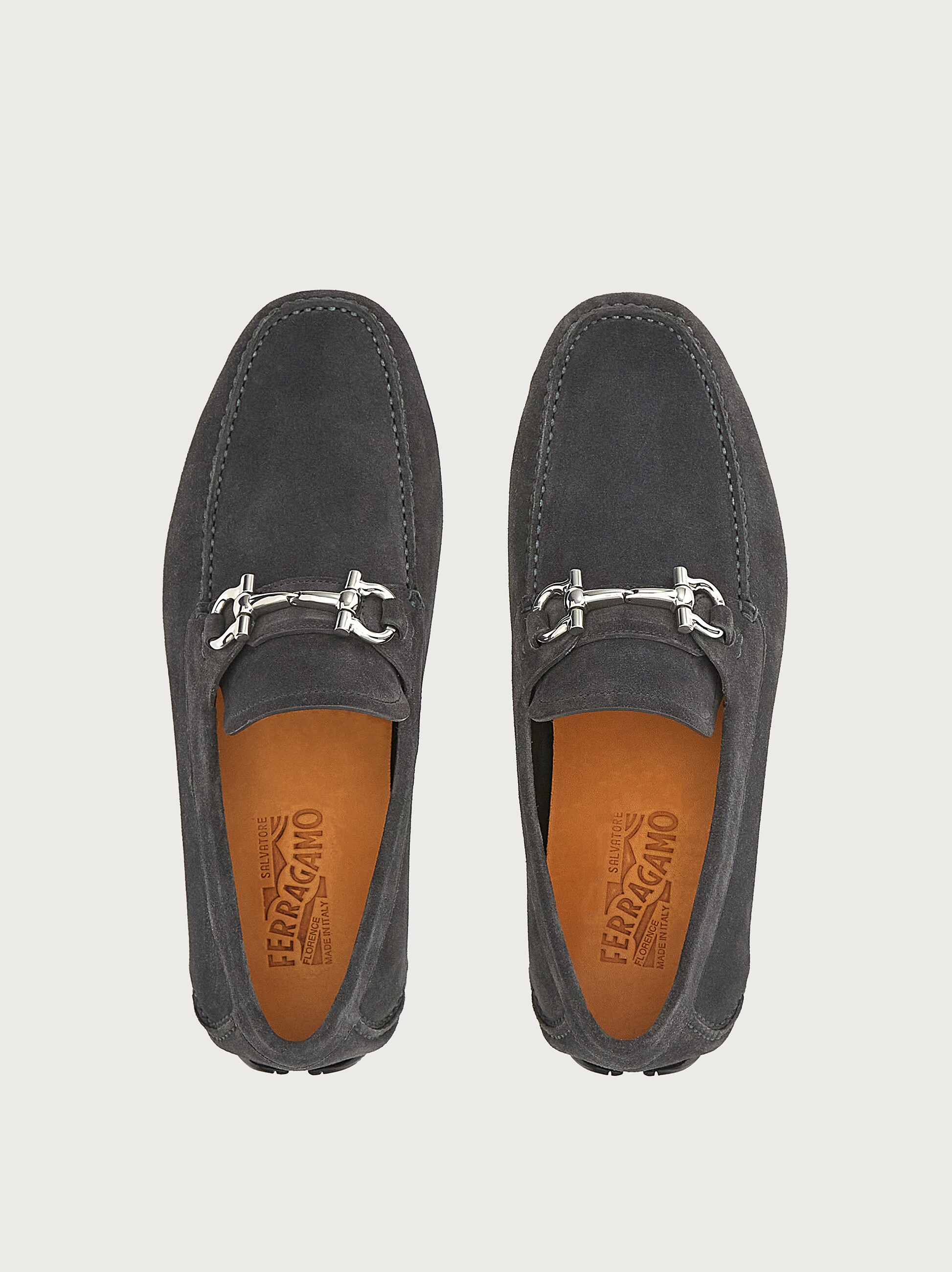 Driver with Gancini ornament - Shoes - Men - Salvatore Ferragamo US