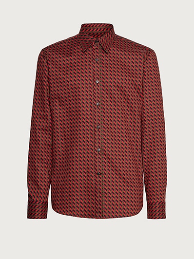 Salvatore ferragamo dress shirt clearance