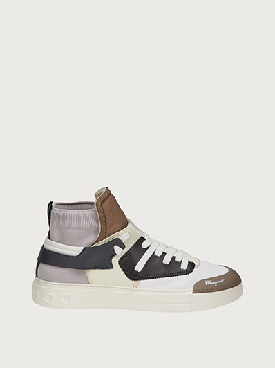 Salvatore ferragamo high top sneakers Clearance