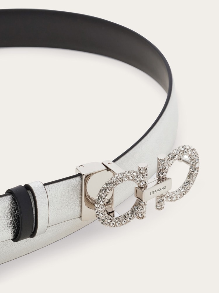 Adjustable Gancini belt Gallery image 5