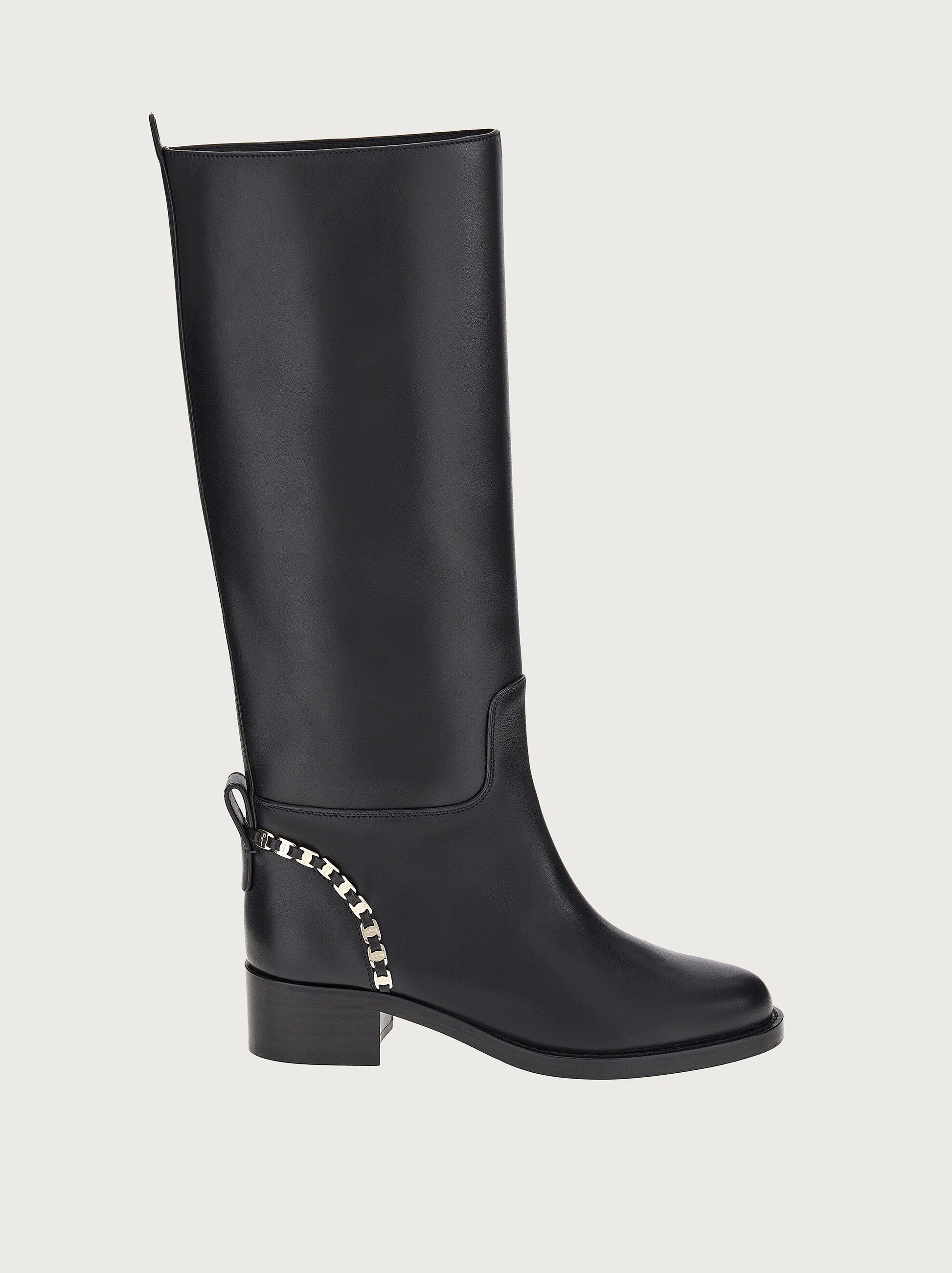 Botas Vara chain - Zapatos - Mujer - Salvatore Ferragamo ES