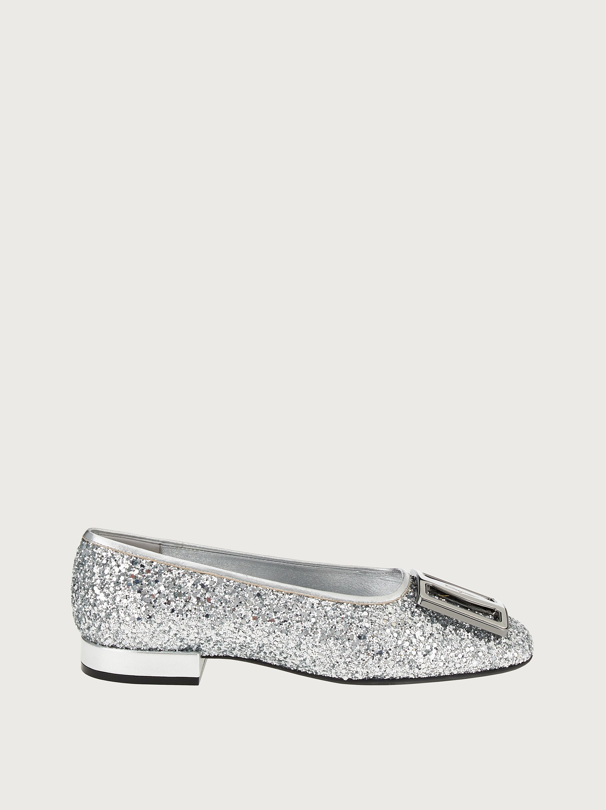 silver ballet pumps next