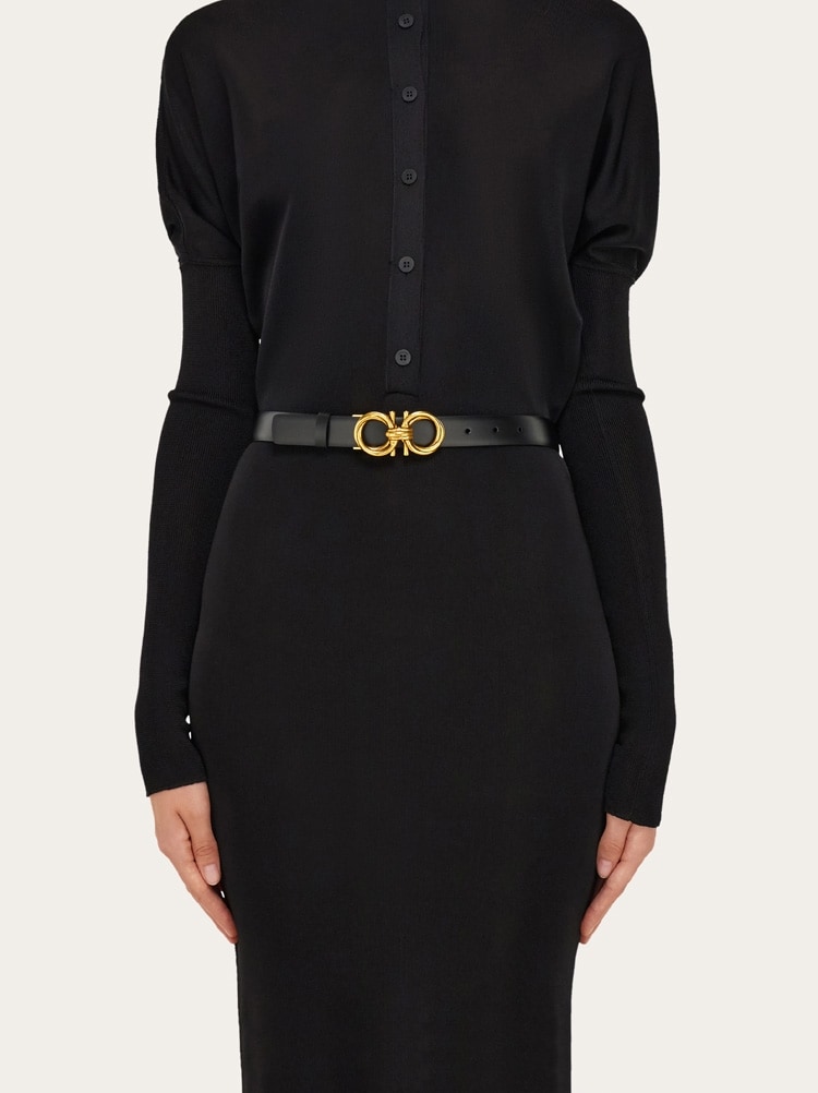 Adjustable Gancini belt Gallery image 4