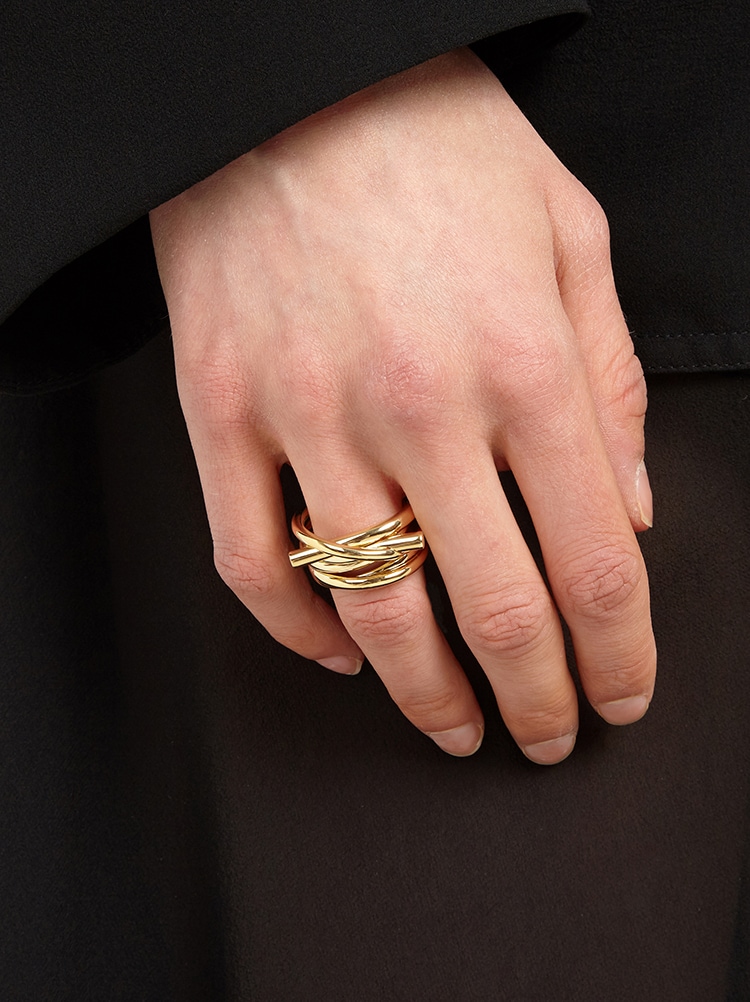 Gancini ring - size 56 Gallery image 4