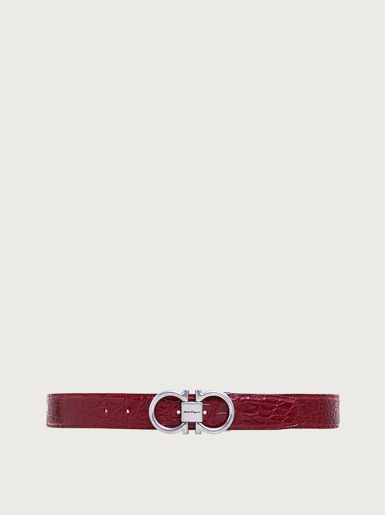 Adjustable Gancini belt Gallery image 1