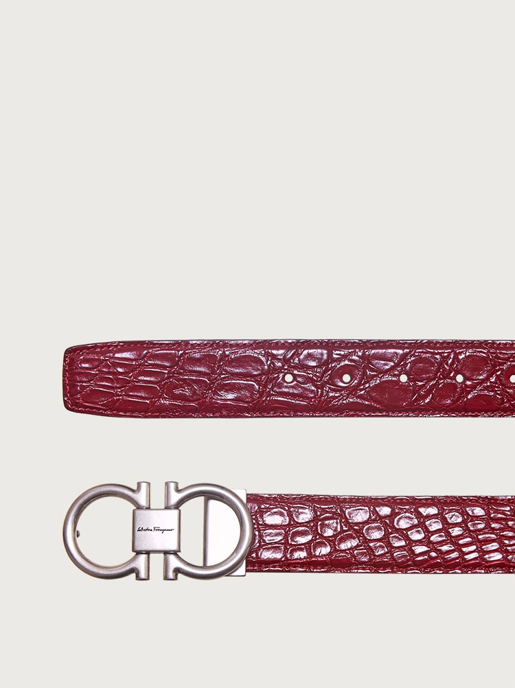 Adjustable Gancini belt Gallery image 2
