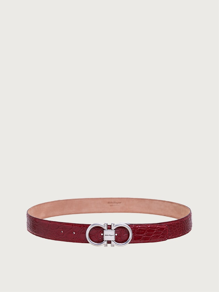Adjustable Gancini belt Gallery image 3