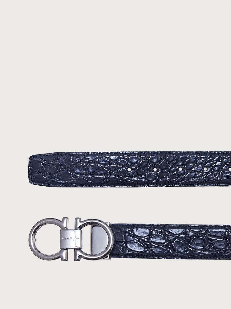 Adjustable Gancini belt Gallery image 2