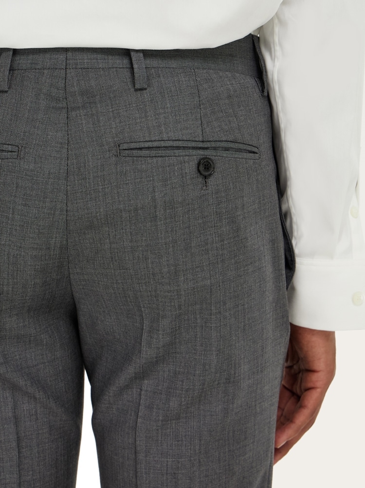 Check suit in wool Gallery image 9