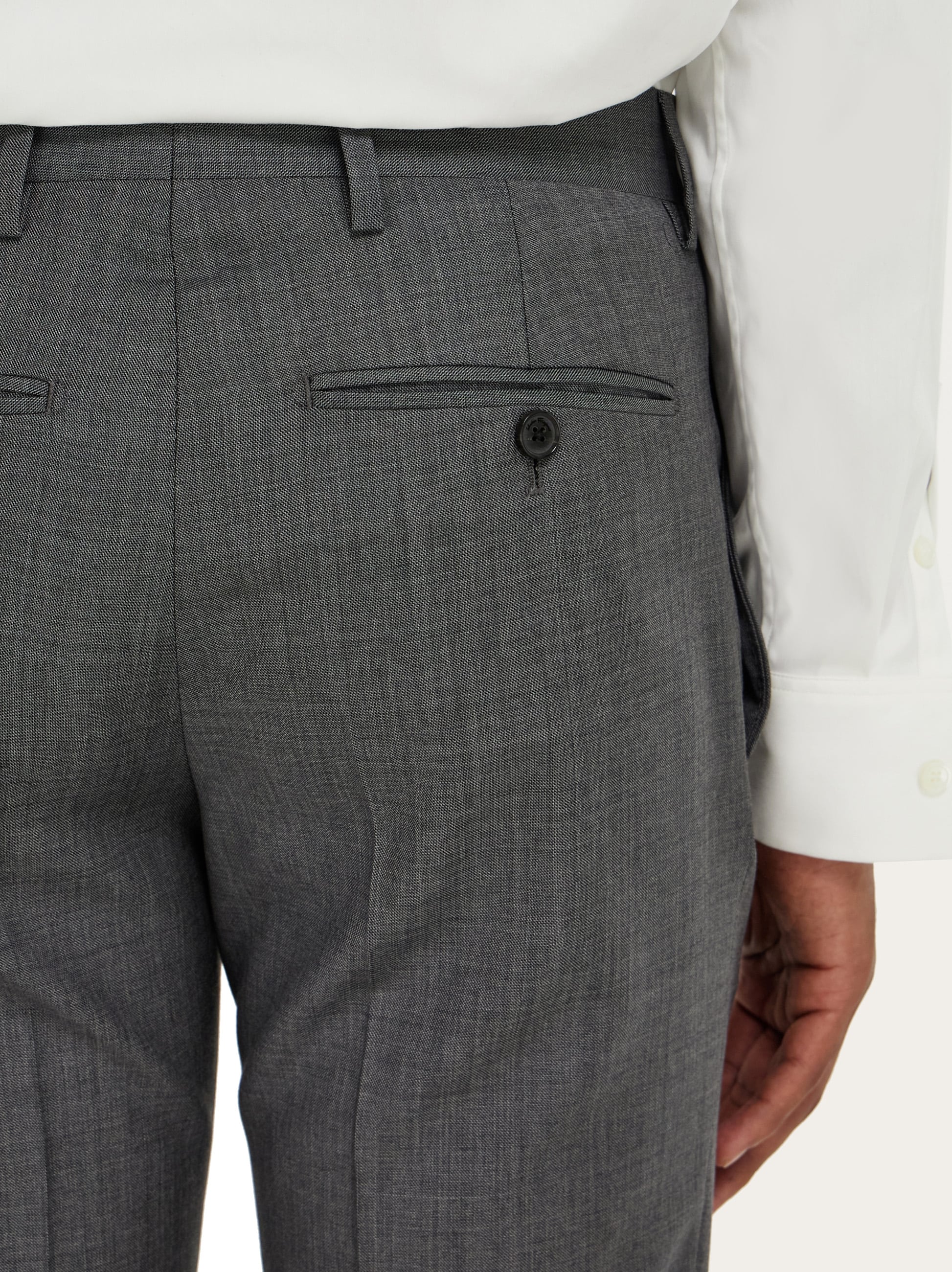 Plain suit in wool - Men | Ferragamo